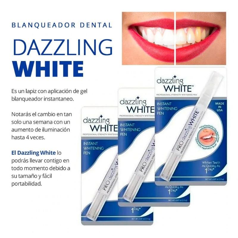 Lapiz Blanqueador Dental White Pack Especial