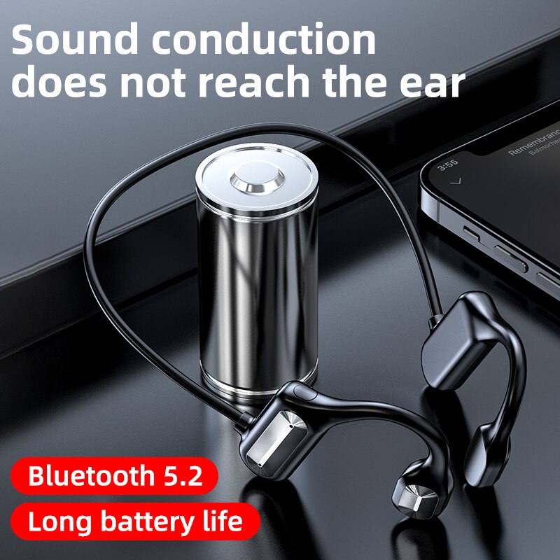 Auriculares Bluetooth Impermeables Óseos
